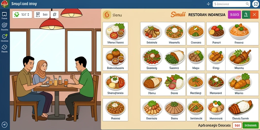 Tampilan antarmuka yang intuitif dan menarik.