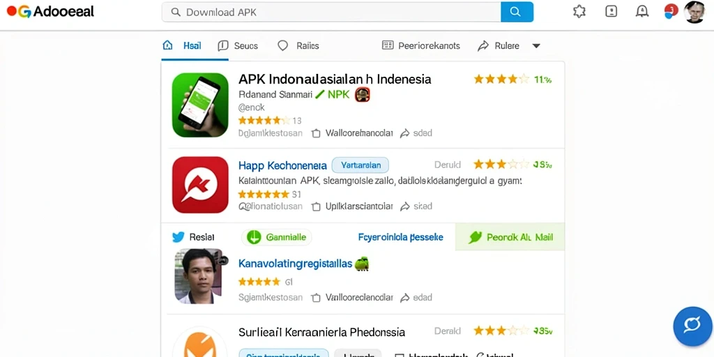 Tampilan dashboard aplikasi yang menarik.