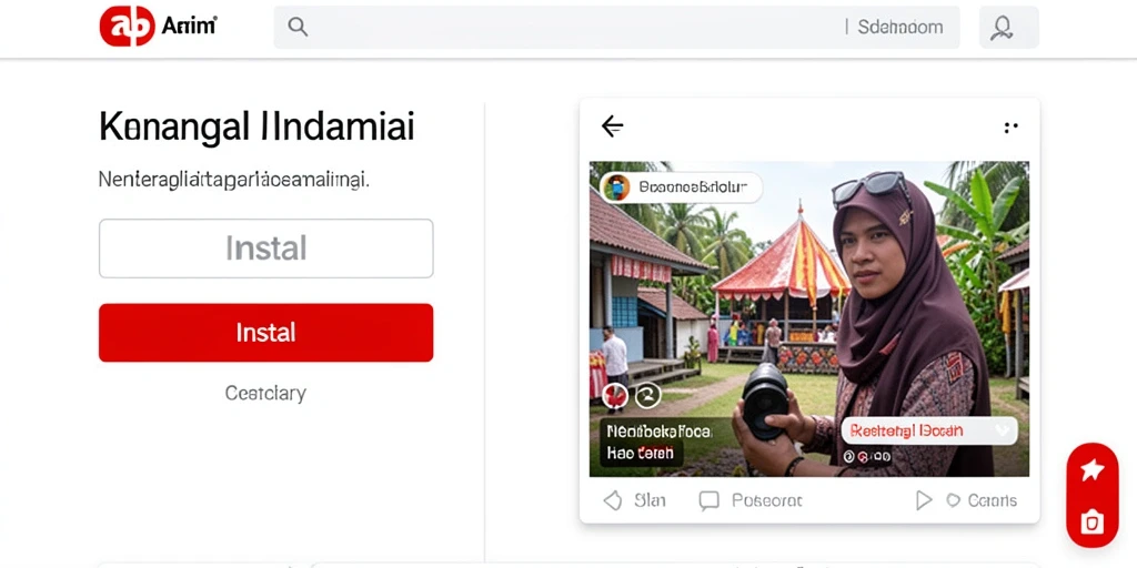 Tampilan antarmuka yang ramah pengguna.