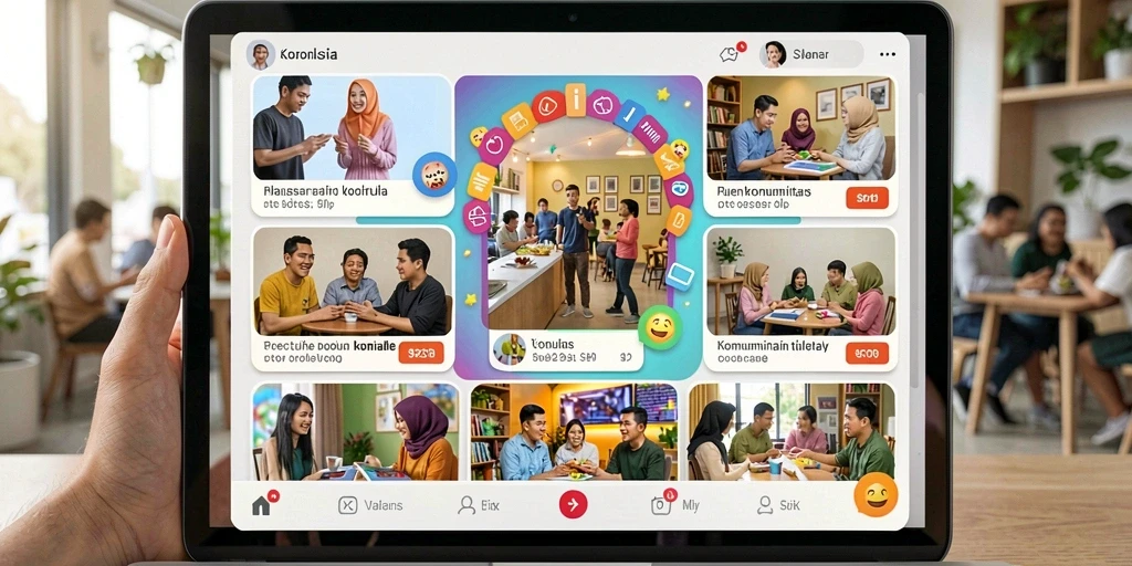 Tampilan antarmuka yang menarik dan mudah dinavigasi.