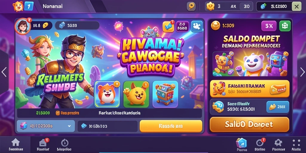 Tampilan antarmuka GAWANG69 yang modern dan menarik.