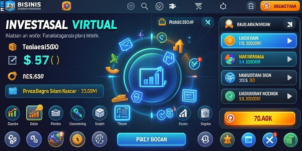 Tampilan menu utama yang menarik dan intuitif.