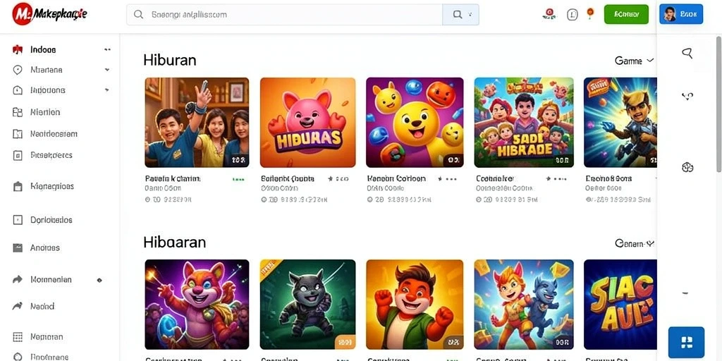 Tampilan antarmuka yang ramah pengguna.