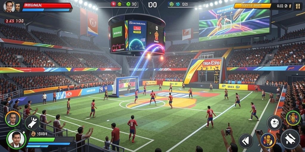 Tampilan grafik yang menawan dan detail karakter.