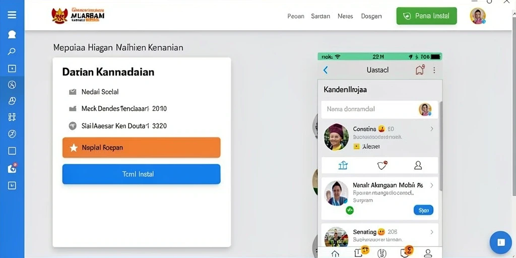 Tampilan utama aplikasi SEDAPTOGEL yang menarik.