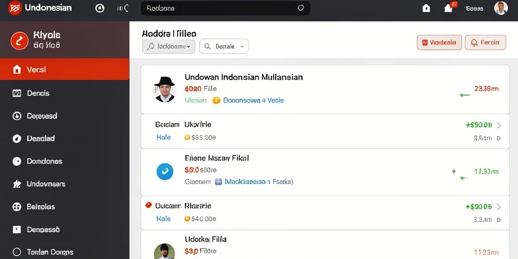 Tampilan antarmuka yang menarik dan user-friendly.